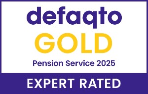 defaqto Gold Pension Service 2025 Expert Rated